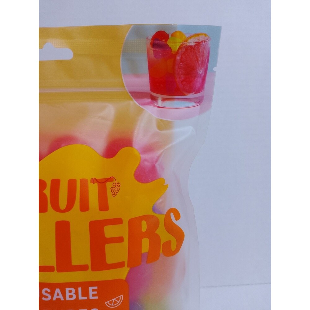EVRIHOLDER Fruit Chillers Reusable Ice Cubes Drink Coolers 32 Pack NEW - Picture 5 of 8